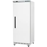 Arctic Air AWR25 White Single Solid Door Reach in...