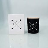 ACJH 15oz Soy Based Scented Candles with Crystals...