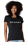 Popfunk Classic Friends TV Show Logo Black Womens...
