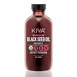 Kiva Organic Black Seed Oil, 100% Pure...