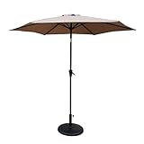8.8Ft Patio Umbrella with Base Included,Outdoor...