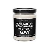 Funny Lesbian Scented Candle, Lesbian Girlfriend...