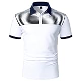 Polo T Shirts for Men Short Sleeve Cotton Sports...