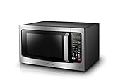TOSHIBA EM131A5C-SS Countertop Microwave Oven, 1.2...