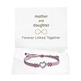 To My Daughter Forever Linked Together Bracelet...