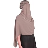 Yeieeo Instant Chiffon Hijab with Undercap...