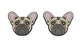 French Bulldog Dog Shoe Charm compatible with...