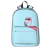 ASEELO Hello Glasses Flamingo Laptop backpack,...