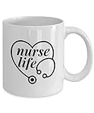 Nurse life life of a nurse funny mug nurse gift...