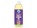 Us+ 100% Pure Sweet Almond Oil - Cold-pressed,...