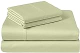 Neem Linen Twin XL Sheet Set-4 PCS, 100% Cotton...
