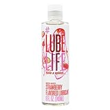 Lube Life Water-Based Strawberry Flavored...