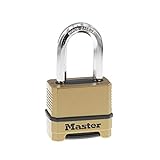 Master Lock Outdoor Combination Lock, Heavy Duty...