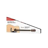 Fender CD-60S Dreadnought V2 Pack Acoustic Guitar,...