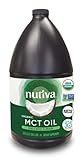 Nutiva Organic MCT Oil, Unflavored, 1 Gallon, USDA...