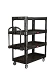 New Rubbermaid Commercial Products 4-Shelf...