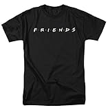 Popfunk Friends TV Show Logo Black T Shirt &...
