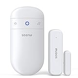SECRUI Door Chime, Wireless Door Alarm Sensor with...