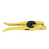 Ear Tag Applicator, Practical Yellow Galvanized...