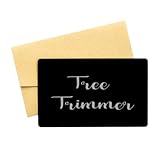 Black Aluminum Card, Tree Trimmer Card, Wallet...