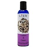 Cookies and Cream Flavored Massage Oil with...