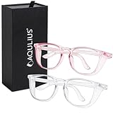 Aqulius 2 Pack Stylish Safety Glasses Goggles Anti...