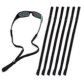 SHINKODA Black Glasses Strap, Sports Sunglasses &...