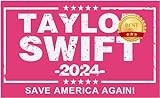 Taylor 2024 Flag Rapper Pink Room Teen Girl Decor