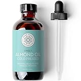 Sweet Almond Oil, 4 fl oz - Cold Pressed and 100%...