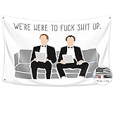 Step Brothers The Interview Flag We're Here to...