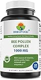 Brieofood Bee Pollen Complex 1000 mg 120 Tablets -...