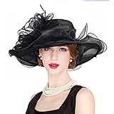 Kentucky Derby Hats for Women 2023 with Headband...