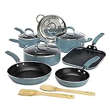 Goodful Cookware Set with Premium Non-Stick...