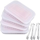4 Packs Bacon Keeper for Refrigerator Deli Meat...