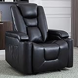 ANJ PU Leather Power Recliner Chair Electric Home...