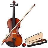 Acoustic Violin Fiddle Full Size with Bridge Bow...