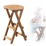 24-Inch Backless Folding Bar Stool for Adults,...
