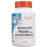 Doctor's Best Betaine HCI Pepsin & Gentian...