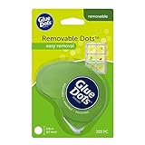 Glue Dots Removable Dot N' Go Dispenser with 200...