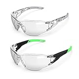 WOOLIKE 2 pack Safety Glasses Goggles Scratch...
