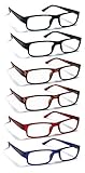 Boost Eyewear 6 Pack Reading Glasses, Traditional...