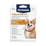 PetArmor 7 Way De-Wormer for Dogs, Oral Treatment...