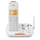 VTech SN5127 Amplified Cordless Senior Phone with...