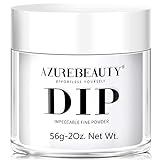 AZUREBEAUTY Dip Powder Clear Color 2Oz/56g, Basic...
