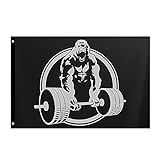3x5 Ft Polyester Flag Gorilla Weightlifting Home...