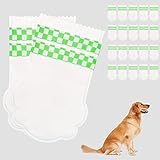 20pcs Disposable Dog Booties,Dog Shoes,Wound...