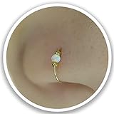 Thin 14k Gold Filled Tiny Nose Ring Hoop - 2 mm...