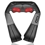 Shiatsu Neck and Back Massager with Soothing Heat,...