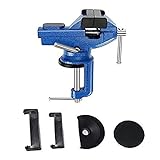 Universal Table Vise with Anti Skid Pad, 70mm Jaw...