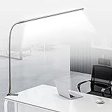 Brokimis USB LED Desk Lamp with Clamp 8-12W...